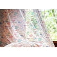 thumbnail image 2 of Indie Tulle Curtains with Rod Pocket, Urban Hipster Accessories Pattern Colorful Doodle Clothes Shoes Computers Bicycles, Sheer Drape for Wedding Party 2 Panels, 7 Sizes, Multicolor, by Ambesonne, 2 of 3