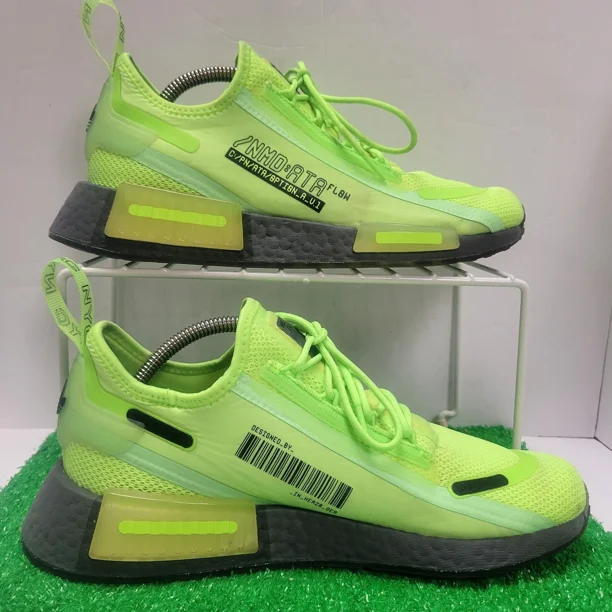 Adi - das Originals NMD R1 Spectoo Signal Green Sz 8.5 Men's Shoes Sneakers Trainer