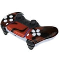 thumbnail image 2 of eXtremeRate Red Black Camouflage Touchpad Front Housing Shell Compatible with ps5 Controller, DIY Replacement Shell Custom Touch Pad Cover Faceplate Compatible with ps5 Controller, 2 of 5