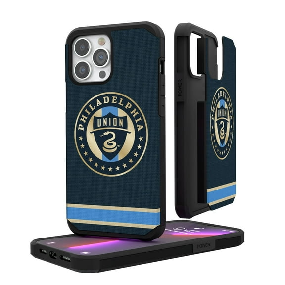 Philadelphia Union iPhone Stripe Design Rugged Case