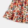 thumbnail image 5 of PatPat Family Matching Dresses Women M Mommy and Me Allover Floral Print Ruffle-sleeve V Neck Dresses, 5 of 12