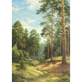 thumbnail image 2 of Priscepa, Igor 24x32 Gold Ornate Wood Framed with Double Matting Museum Art Print Titled - UNTOUCHED NATURE, 2 of 4
