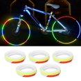 thumbnail image 1 of Pegatinas reflectantes de seguridad ANGGREK rojas y amarillas impermeables 10 rollos, 1 of 8