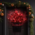 thumbnail image 1 of Coronas De Puerta Delantera Ramo de flores de globo ocular 14.96in Ramo de globos oculares (con luces), 1 of 6
