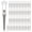 Grey, variant on Yihuala 50Pcs/set Golfs Tees for Golfs Driver Training, Golfs Tees Low Resistance More Distance Consistent Height Tees