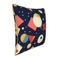 thumbnail image 2 of ZNDUO Geometric Flat Shapes Blue Throw Pillows, Throw Pillows for Couch-Indoor Decorative Pillows,16"x16", 2 of 8