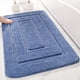 thumbnail image 5 of Alfombrilla de baño antideslizante | Alfombra de poliéster - Absorbente, de secado rápido, superficie suave | 23.62x15.74 pulgadas Decoración del hogar del dormitorio de entrada | Lavable a máquina, 5 of 7