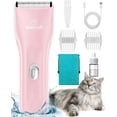 thumbnail image 2 of UYGDUY-Pet Clipper for Cat Matted Hair, Pet Shaver for Cats Quiet Pet Hair Clippers Cordless Cat Clippers for Matted Hair Cat Clippers for Long Hair（Pink）, 2 of 4
