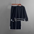 thumbnail image 2 of Lindreshi Womens 2 Piece Outfit Summer Women Summer Pants Printing Short Sleeved Shirt Casual Two Piece Suit, 2 of 6