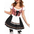 thumbnail image 2 of DYMADE Womens Off Shoulder Beer Garden Oktoberfest Costume Mini Dress, 2 of 4