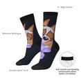 thumbnail image 5 of Lsque Bluey Printed Men's Crew Socks, Soft Durable Breathable Moisture-Wicking with Odor Control Cotton socks, 5 of 7