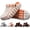 White, variant on 2026 New Men's Cloud Walk Clogs - Summer Comfortable Lightweight Cushioned Arch Support Thick-Sole Non-Slip Clogs