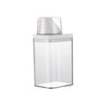 thumbnail image 2 of veasfak Cereal Container Rice Storage Container Transparent Pet Oatmeal Laundry Softener M(1100ml), 2 of 9