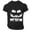 Black, variant on Spooky Jack O' Lantern Face Halloween Costumes Mens Short Sleeve Tee, Don't Test One Happy Halloween Funny Printed Casual Shirts for Party Daily Use