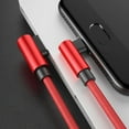 thumbnail image 4 of Yammee Type C Charging Cable With Double Elbows And Textured Fabric Wide Compatibility, 4 of 8