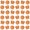 White Orange, variant on Erosebridal Orange Basketball Twin Quilt Set for Girls, Cartoon Bow Ball Twin Coverlet Set, 2pcs
