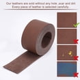 thumbnail image 5 of 1Roll Full Grain Leather Straps 2 Inches Wide 78 Inches Long Single Sided PU Leather Strip for DIY Crafts Projects Clothing Jewelry Wrapping Furniture Handles(Brown 2 Inches Wide), 5 of 7