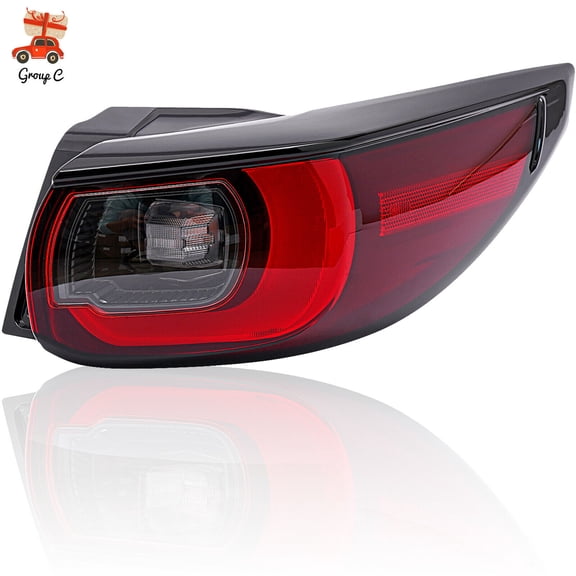 SHZICMY For 2022-2023 Mazda CX-5 Right Passenger Side LED Outer Tail Light Lamp