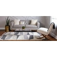 thumbnail image 4 of Rugs.com Athena Shag Collection Rug – 8' x 10' Gray Shag Rug Perfect For Living Rooms, Large Dining Rooms, Open Floorplans, 4 of 9