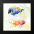 thumbnail image 2 of Loreth, Lanie 12x12 Black Modern Framed Museum Art Print Titled - Tropical Fish Square I, 2 of 5