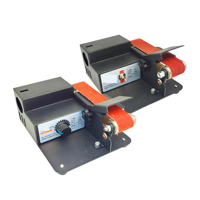 Mini Electric Belt Sander DIY Polishing Grinding Machine Knife Sharpener Multifunctional Grinder Cutter Edges Sharpener ,Easy to Use