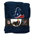 thumbnail image 3 of Houston Football Texans 55 x 53.5 Silk Touch Throw Wrap Blanket, 3 of 5