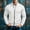 c001White, variant on USNSM Mens Zip Up Sweatshirt No Hood Mock Neck Sweatshirts Men's Fleece Jackets Full Zip Lightweight Jacket with Pockets Gray M