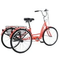 thumbnail image 4 of Meghna 20 inch Adult Tricycle Single Speed Cruiser Bike Womens Trike 3 Wheels Large Basket for Unisex Seniors, 4 of 5