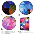 thumbnail image 3 of Designart "Coral Blue Hydrangea Radiant quintessence" Floral Canvas Print, 3 of 5