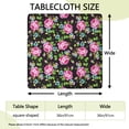 thumbnail image 2 of Square Tablecloth with Elastic Edges 36 * 36 Inch Waterproof Pioneer Table Cover Washable Indoor and Outdoor for Party Kitchen Dinner Banquet Patio Picnic, 2 of 6