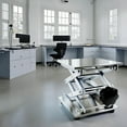 thumbnail image 2 of Stainless Steel Jack, Manual Adjustable Height Platform, Scissor Support Design, Compact, 5.90 x 5.90 in (150 x 150 mm), Ideal for Experiments and Handling Loads up to 110 lbs 3.698 oz (50 kg), 2 of 5
