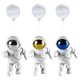 thumbnail image 5 of Adornos de astronauta suspendidos, paisajismo para peceras, acuario, decoración ornamental, espacio flotante, microescenario acuático, 5 of 6