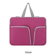 thumbnail image 4 of HLONK Housse d'Ordinateur Imperméable Étui Portable Poche de Transport Protecteur Compartiments Réutilisables Rangement d'Affaires Noir 13 Pouces, 4 of 8
