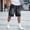 Black, variant on YLSDY Men's Baggy Jean Shorts Elastic Waist Drawstring Wide Leg Loose Fit Denim Short Comfy Casual Streetwear Summer Shorts Blue XL