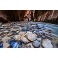 thumbnail image 2 of Zion National Park, Utah - The Narrows - Photography A-91625 (12x18 Art Print, Wall Decor Travel Poster), 2 of 3