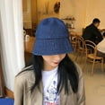 thumbnail image 5 of COCOpeaunt New Foldable Fisherman Hat Washed Denim Bucket Hats Female Fashion Bob Caps Hip Hop Gorros Lady Women Panama Bucket Cap, 5 of 5