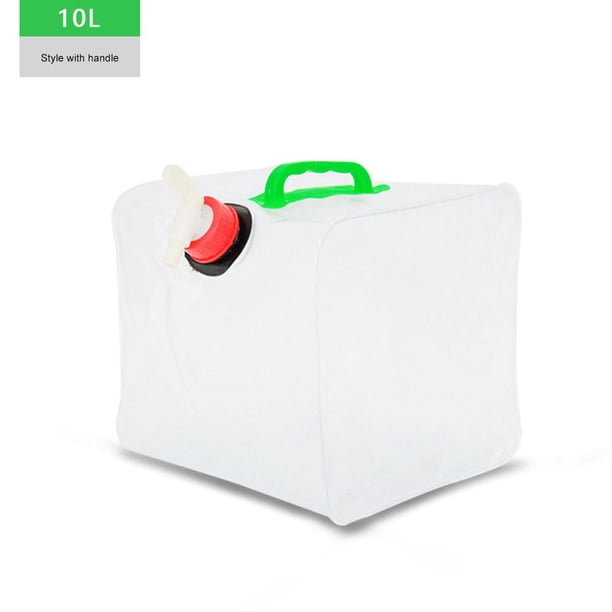 Bolsa de agua plegable, contenedor de agua portátil de gran capacidad, cubo para hervidor de agua (10L) Likrtyny Para Estrenar