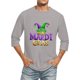 thumbnail image 5 of Camisas de Manga Larga para Hombres Imprimir Casual Cuello Redondo Blusa de Manga Corta, Camisas de Lino para Hombres, 5 of 8