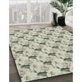 thumbnail image 2 of Ahgly Company Indoor Square Patterned Army Brown Novelty Area Rugs, 3' Square, 2 of 6