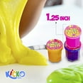 thumbnail image 6 of Kicko Mini Noise Putty Toys for Kids - Pack of 96 Slimes - Ideal for Sensory and Tactile Stimulation, Event Prize, Arts and Crafts, Bag Stuffer, Slime Parties, Educational Game, Assorted Color…, 6 of 8