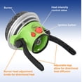 thumbnail image 4 of Flame King Portable 3,000 BTU Propane Gas Catalytic Heater With Foldable Legs Works with 1LB Tank, 4 of 11