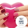 thumbnail image 3 of Guardurnaity Uñas postizas Fácil de usar Uña falsa Cobertura completa Ligero Transpirable Pastador de viscosidad fuerte para arte de manicura Juegos de manicura Tipo 1 F741, 3 of 6