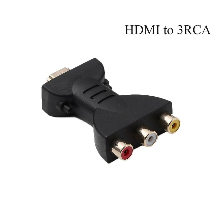  Conversor de HDMI a RCA, adaptador de HDMI a audio