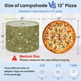 thumbnail image 2 of Lamp Shades Set of 2 Vintage Floral Soft Green Delicate Blooms 13" x 13" x 10" Lampshade for Table Lamps Floor Lamps Lamp Shade Replacement Easy Assembly Required, 2 of 8