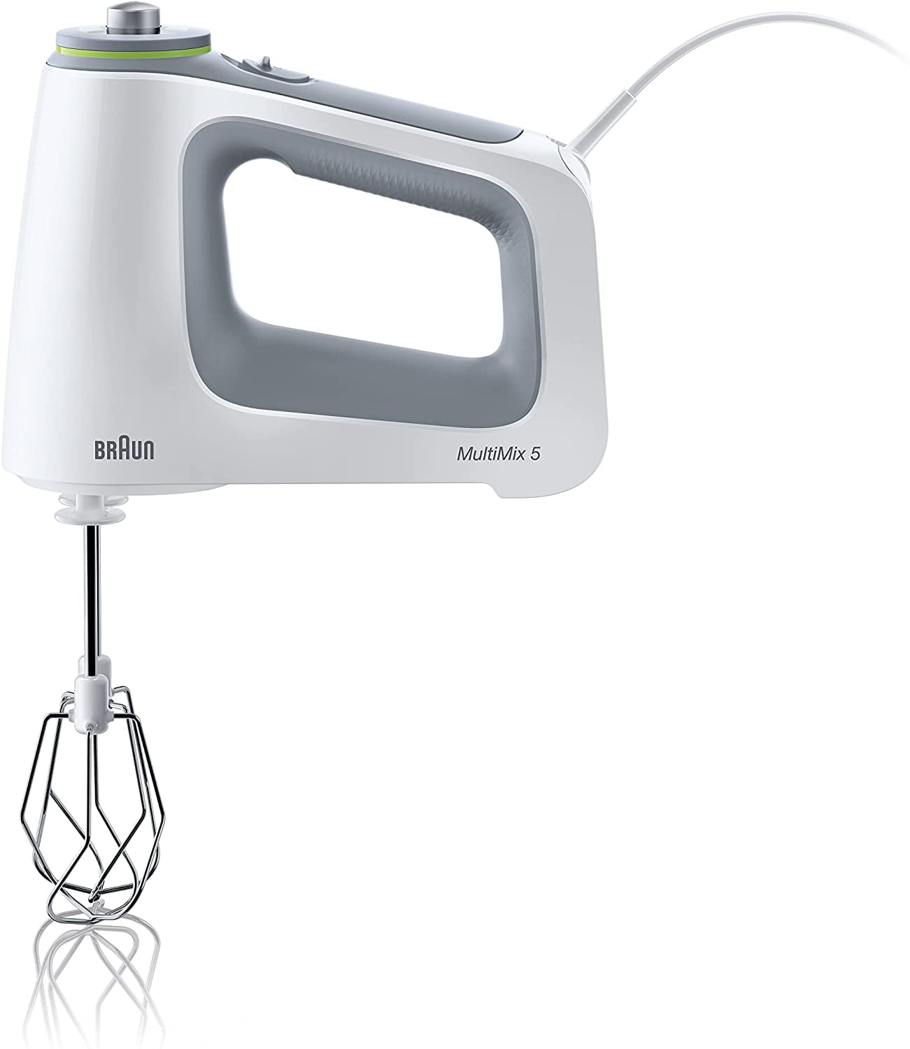 MultiMix 5 Hand Mixer in White with MultiWhisks and Hooks, 350-Watts Walmart.com