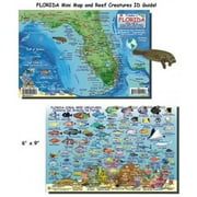 Franko Maps Florida State Reef Creatures Fish ID for Scuba Divers and Snorkelers
