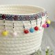 thumbnail image 3 of Storage Basket Cotton Rope Small Baby Storage Box Nursery Decoration Basket Foldable Desktop Organiz, 3 of 4