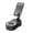 black, variant on LED Light Phone Stand With Bluetooth Speaker, Adjustable Tablet Holder Portable Wireless 2.0 Channel Loudspeaker, Waterproof USB Rechargeable Outdoor Camping Audio Support With Induction Connection