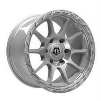 20x9 TIS 563BS Brushed Face With Silver Wheel 8x170 (0mm)