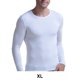 thumbnail image 5 of Sonducket Ropa interior térmica para hombre, cálida, suave, agradable a la piel, capa base, vestido cálido, Villose, colorido, ropa de invierno diaria, Camisetas Blanco SG Sonducket AP013484-02, 5 of 6